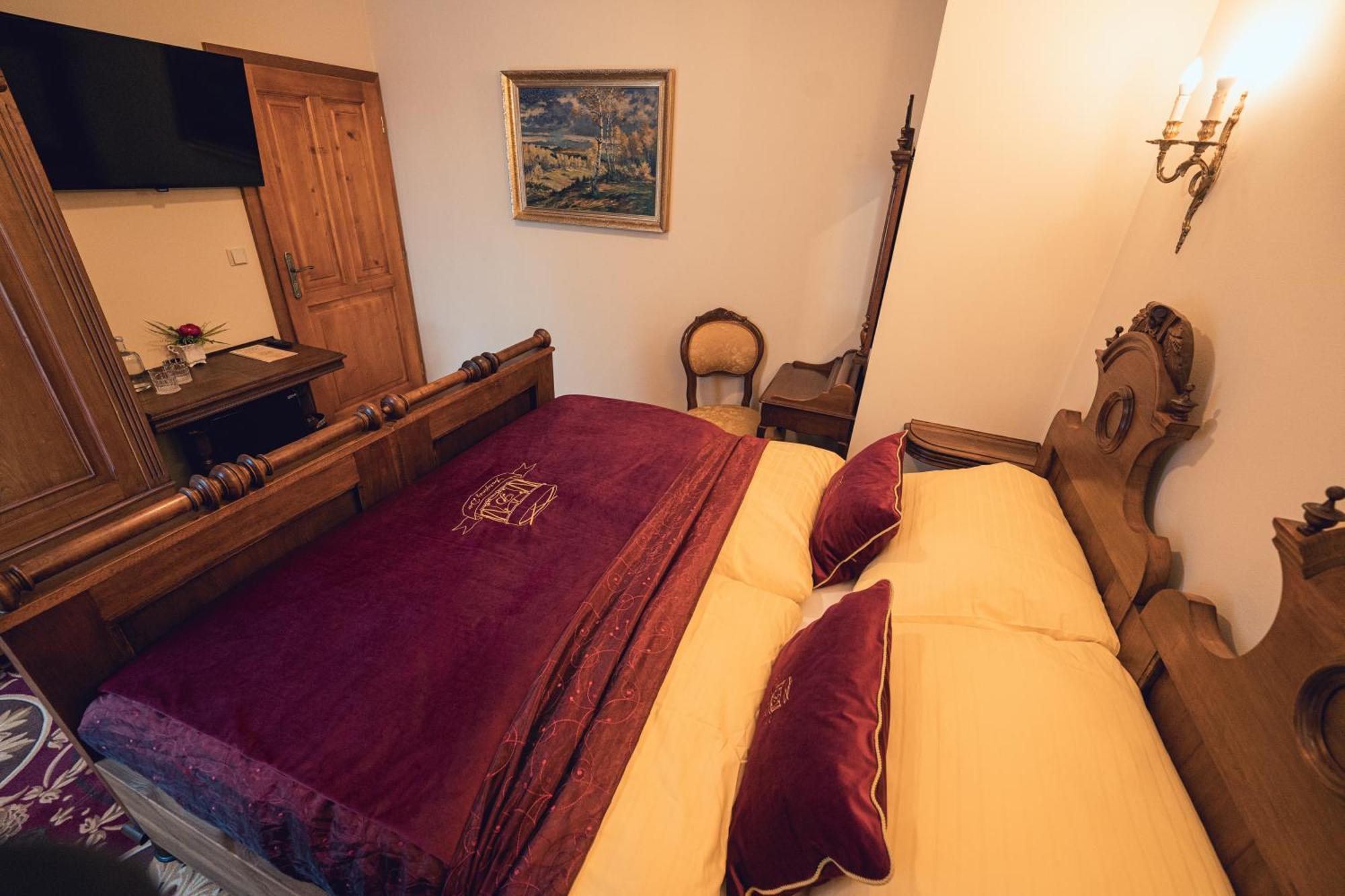 Hotel Svatojansky Dvur Prága Szoba fotó
