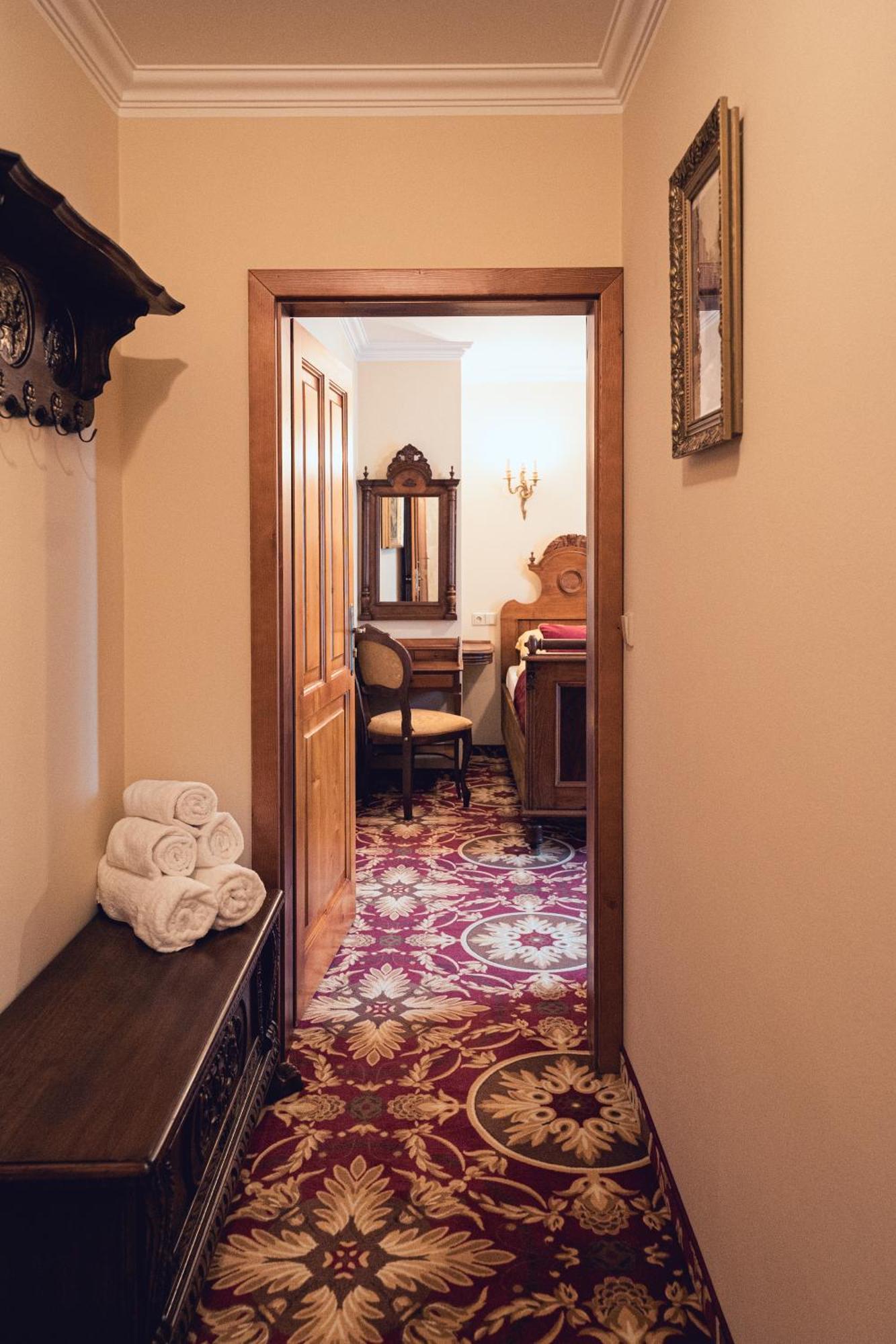 Hotel Svatojansky Dvur Prága Szoba fotó